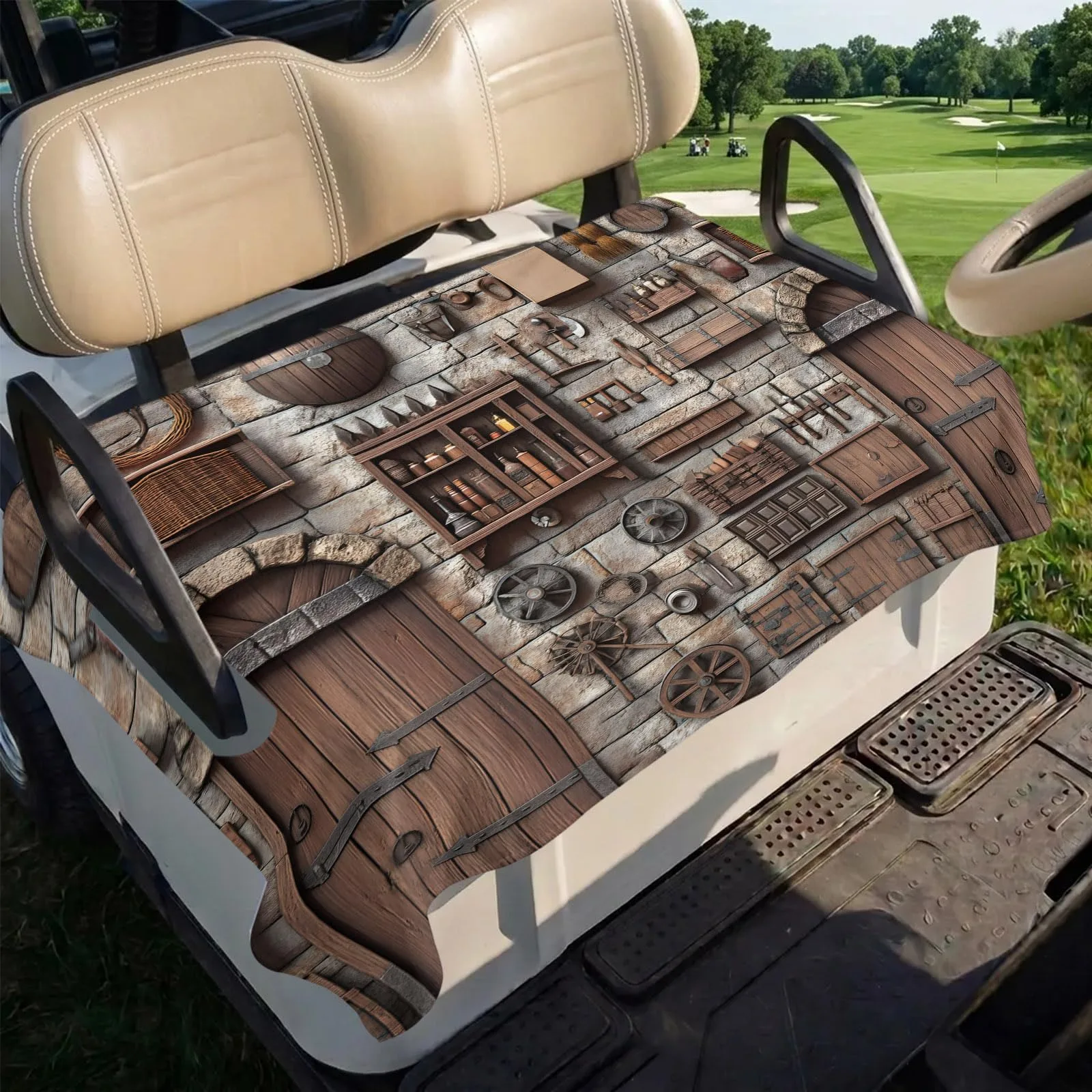 Trosturdspn Golf Cart Seat Towel Blanket 51 x 31 in. image 4