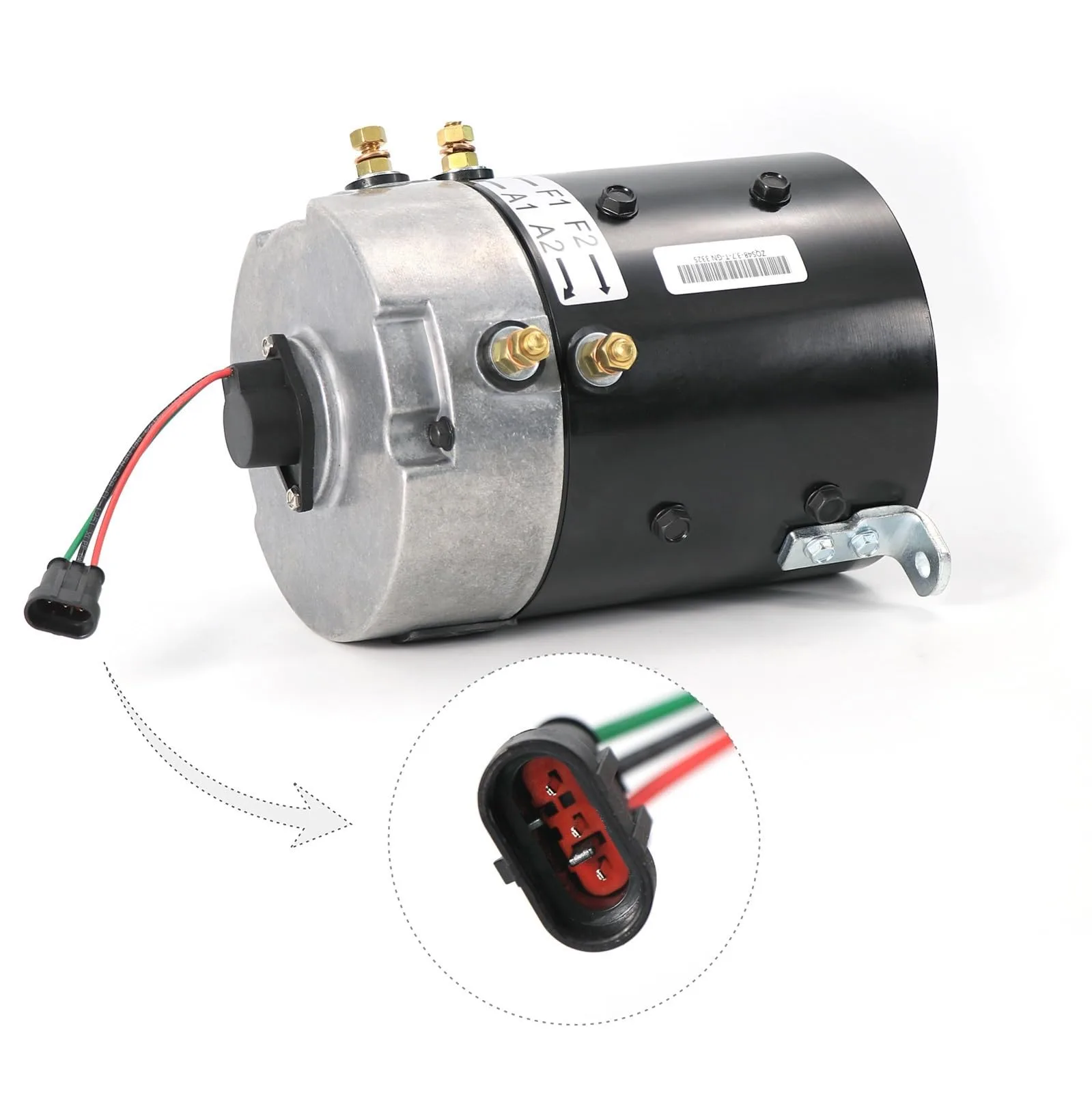 YkOHzqFHC 3.7 kW 48V Golf Cart Motor (2pcs) — 103572501 / 102240102 image 3