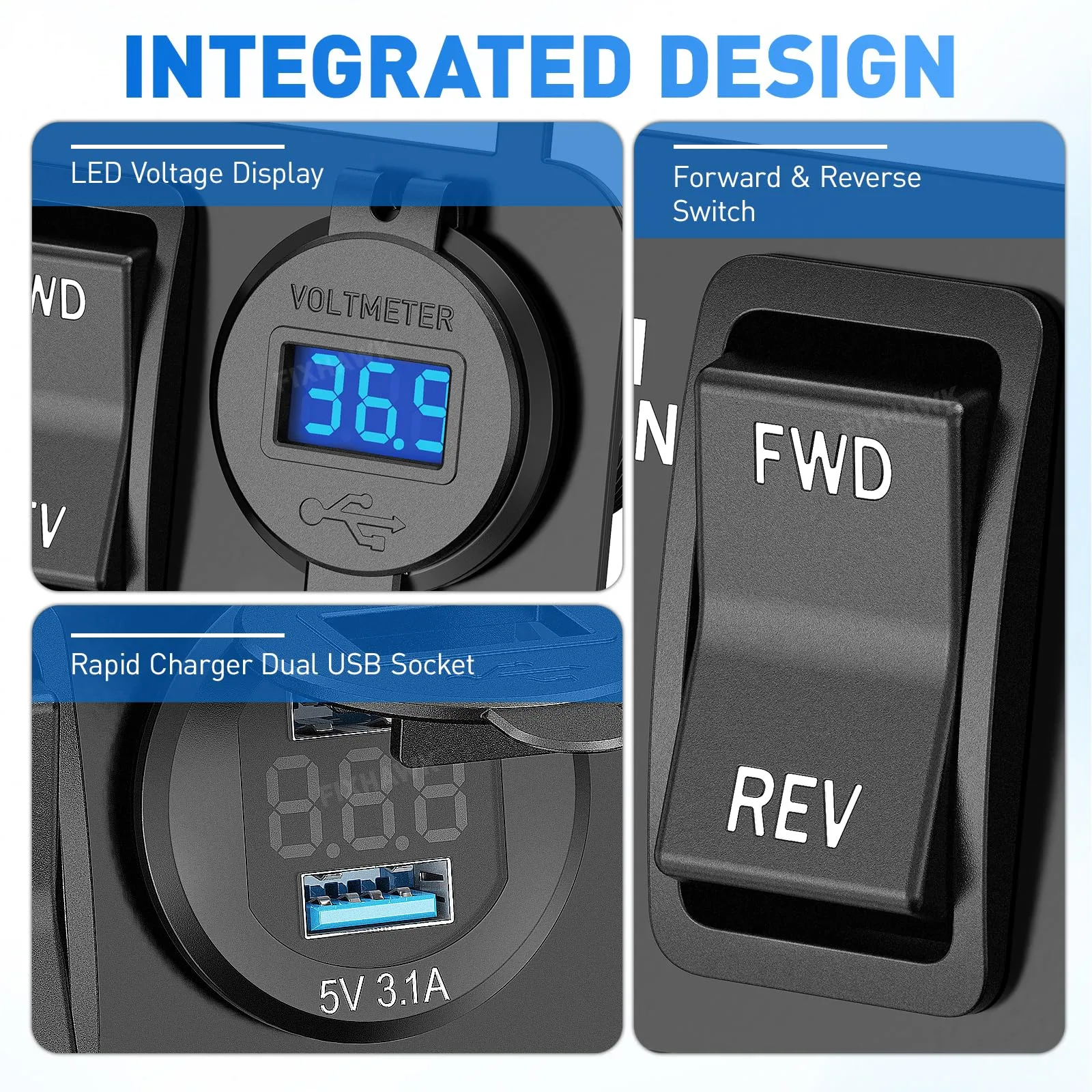 FIXHAWK EZGO TXT Console Plate Panel FK-0092 image 3