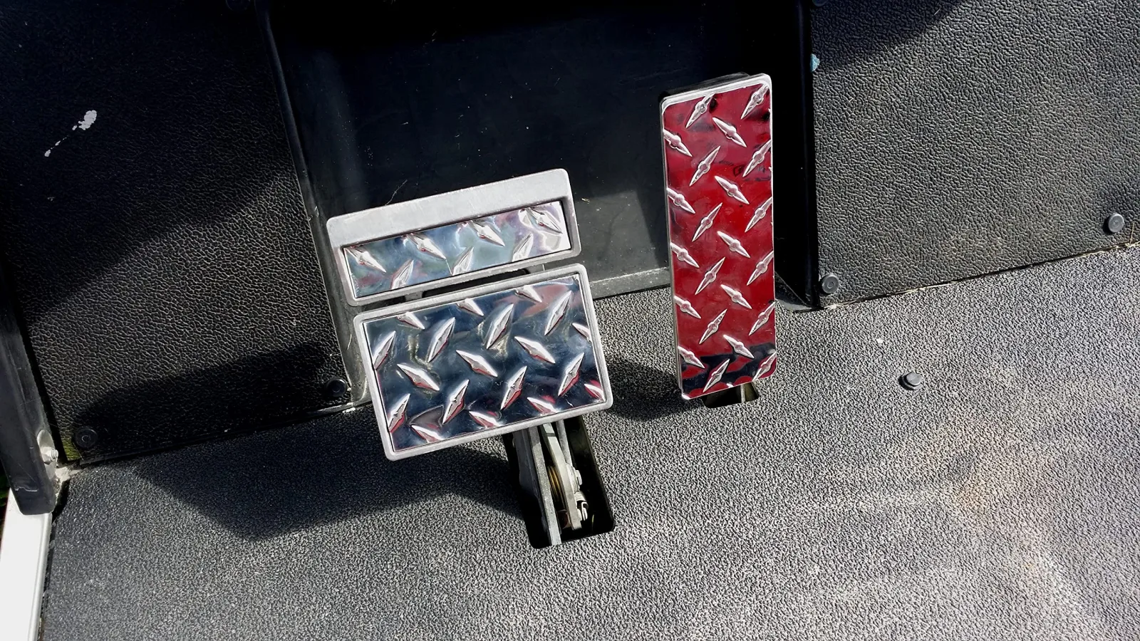 J & O Yamaha G14-G20 Polished Aluminum Pedal Set