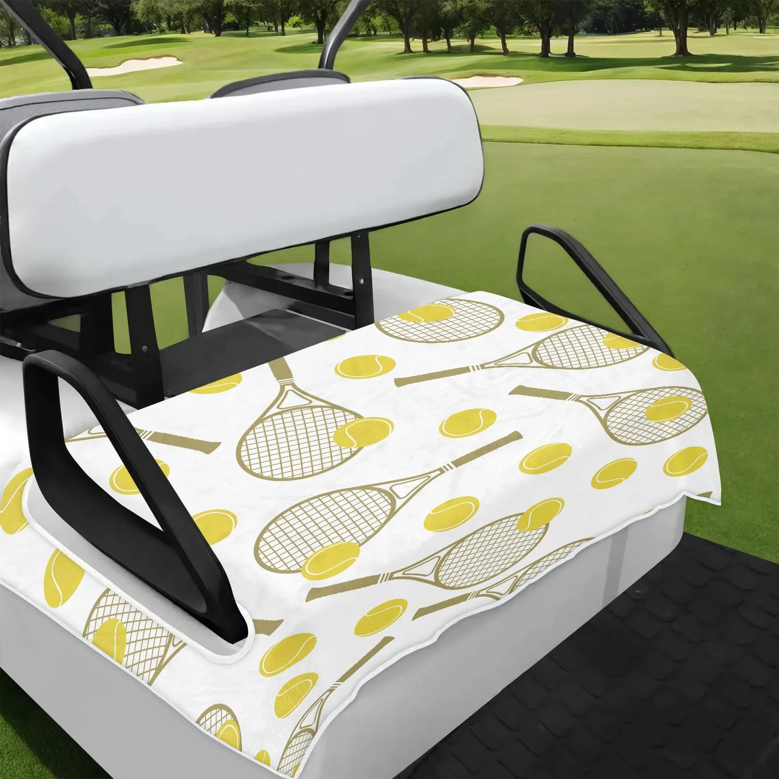 Tiveruda Golf Cart Seat Cover — 51 x 31 in Polyester