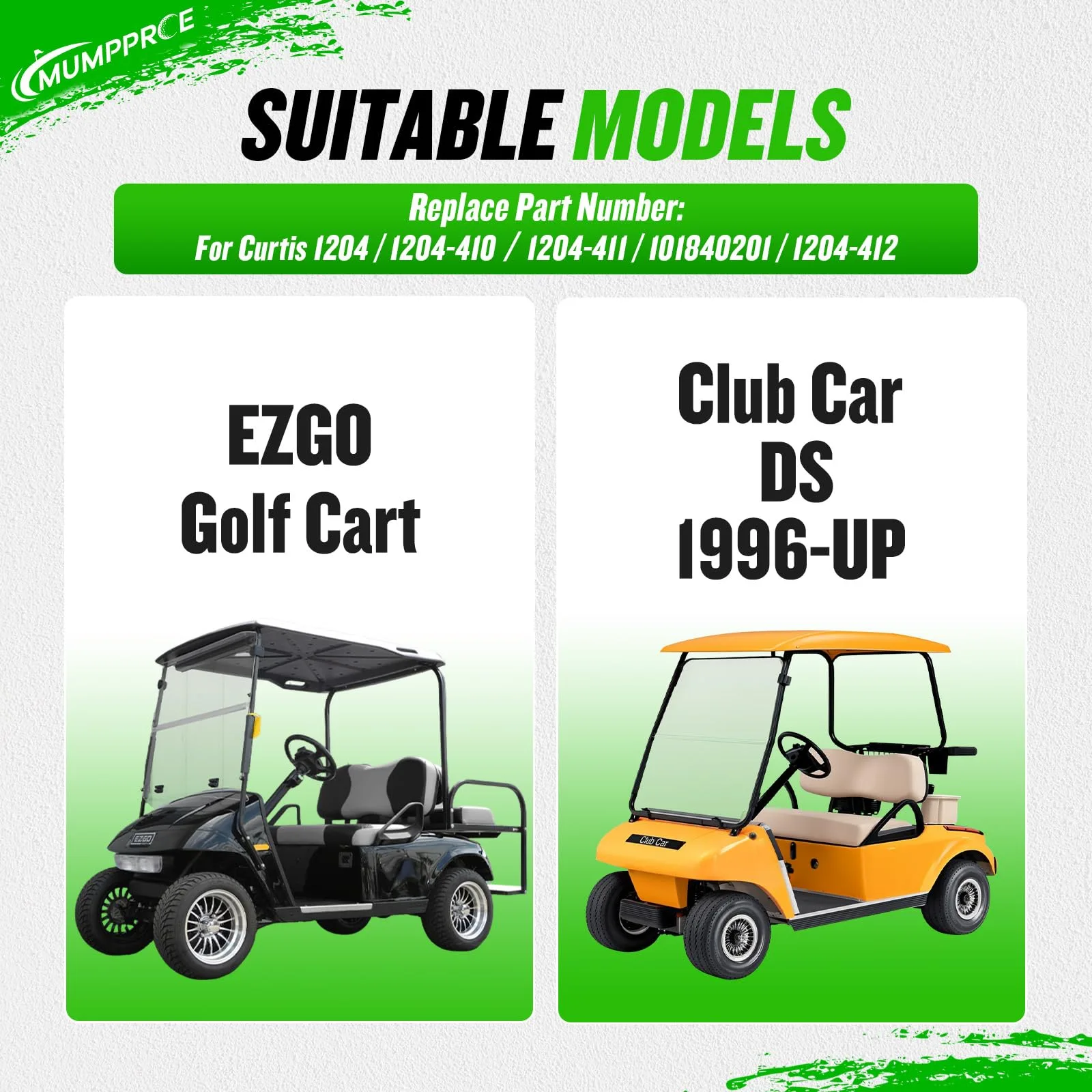 MUMPPRCE 48V Speed Controller for Club Car DS and EZGO image 4