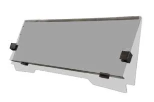 3G Tinted Flip Windshield for STAR Sport Golf Cart 2WS100