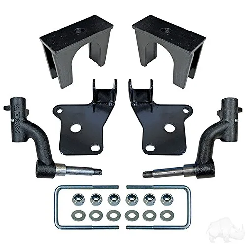 ACED Parts 3-Inch Drop Spindle Lift Kit for E-Z-GO RXV