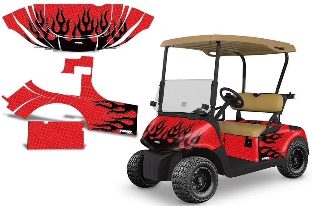 AMR Racing E-Z-GO RXV Graphic Decal Kit 2008-2015