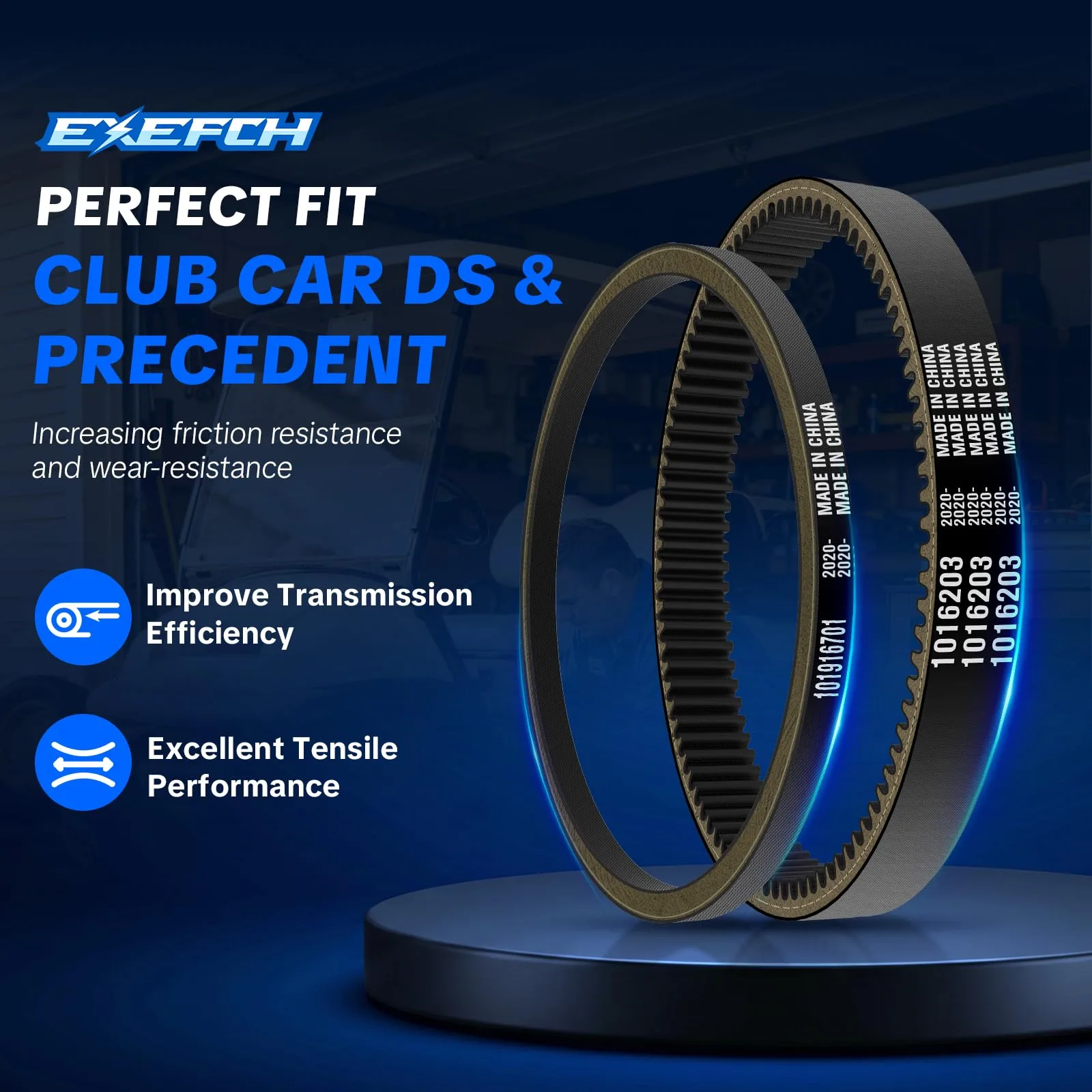 EXEFCH Club Car DS & Precedent Belt Kit image 3
