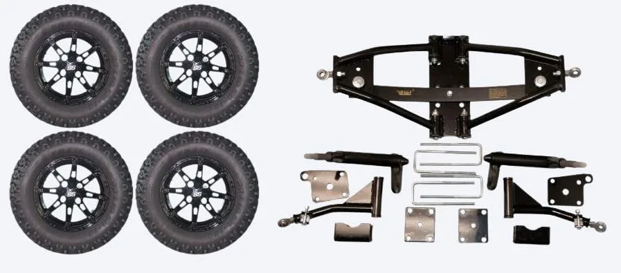 3G K1896-New12 6" A-Arm Lift Kit Combo for Club Car Precedent — 12" Wheels