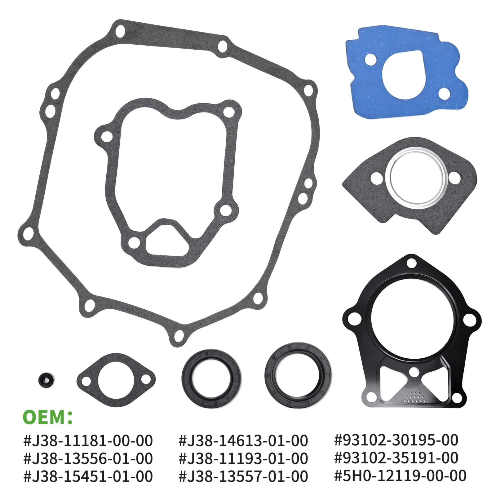 10L0L Engine Gasket Seal Kit for Yamaha G2/G5/G8/G9/G11 — J38-15451-01-00 image 3