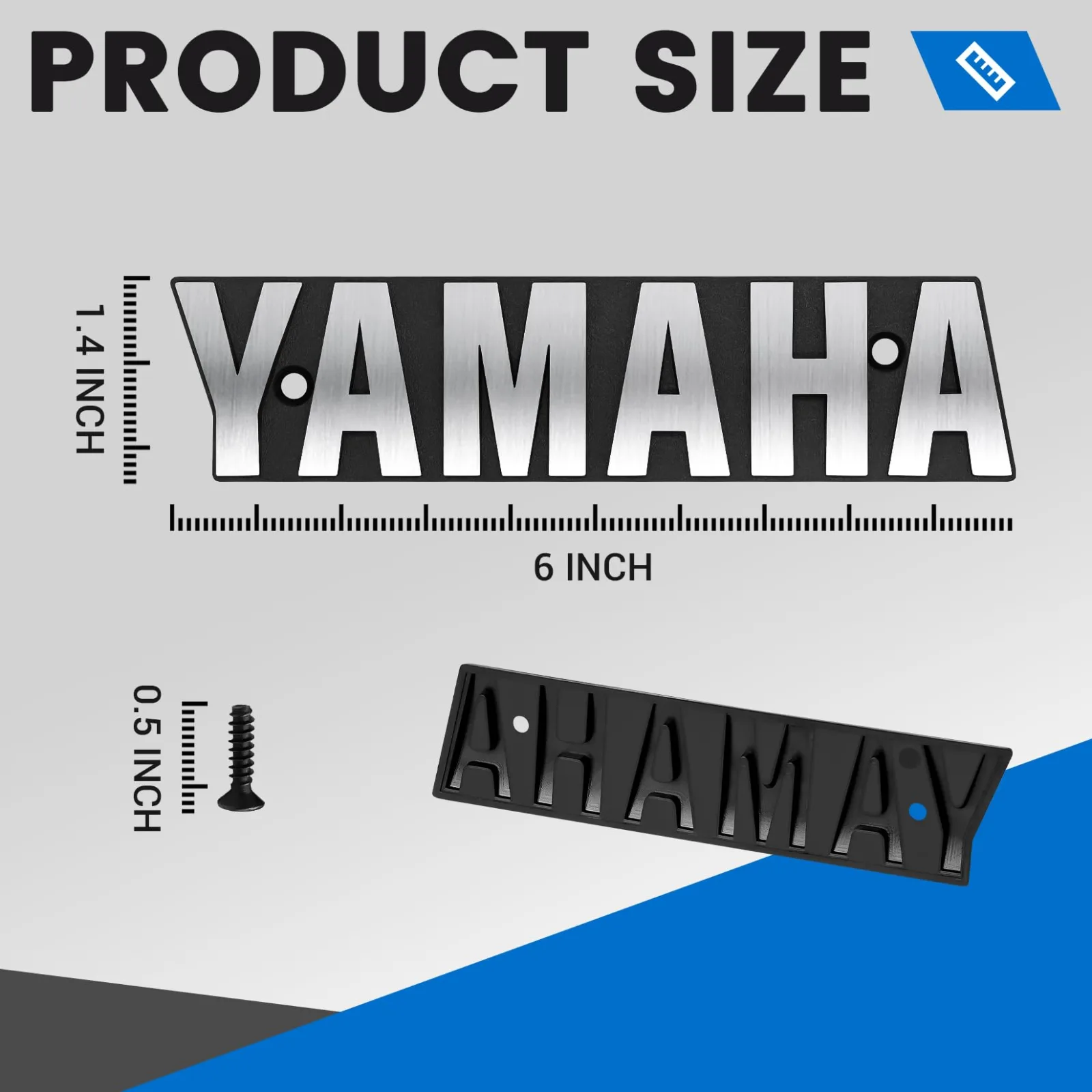 CartClan CT-0142 Yamaha G16-G21 Front Cowl Emblem image 2