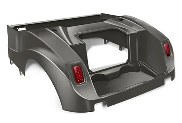 ACED Parts Graphite Rear Body Panel for E-Z-GO RXV