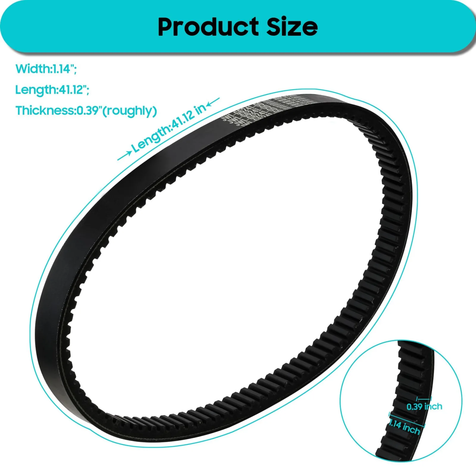 10L0L Drive Belt for Yamaha G29 Drive Gas 2007-2014 image 4