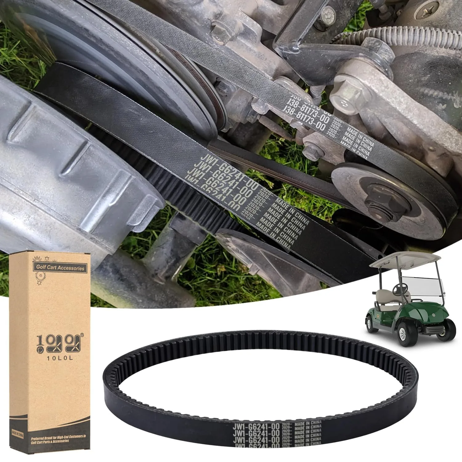 10L0L Drive Belt for Yamaha G29 Drive Gas 2007-2014
