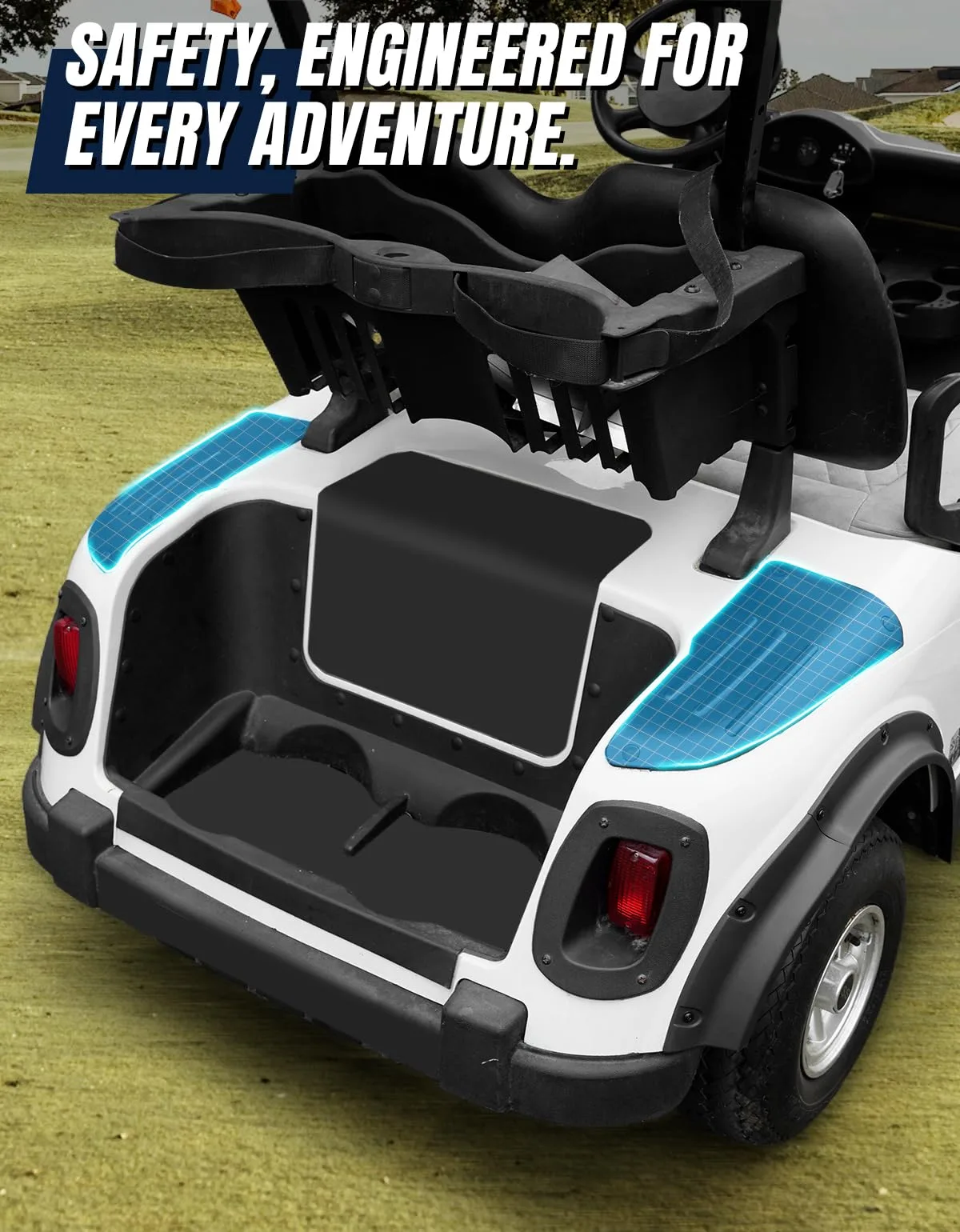 Dacalo Scuff Guard Panels for E-Z-GO RXV 2008-2015 image 3