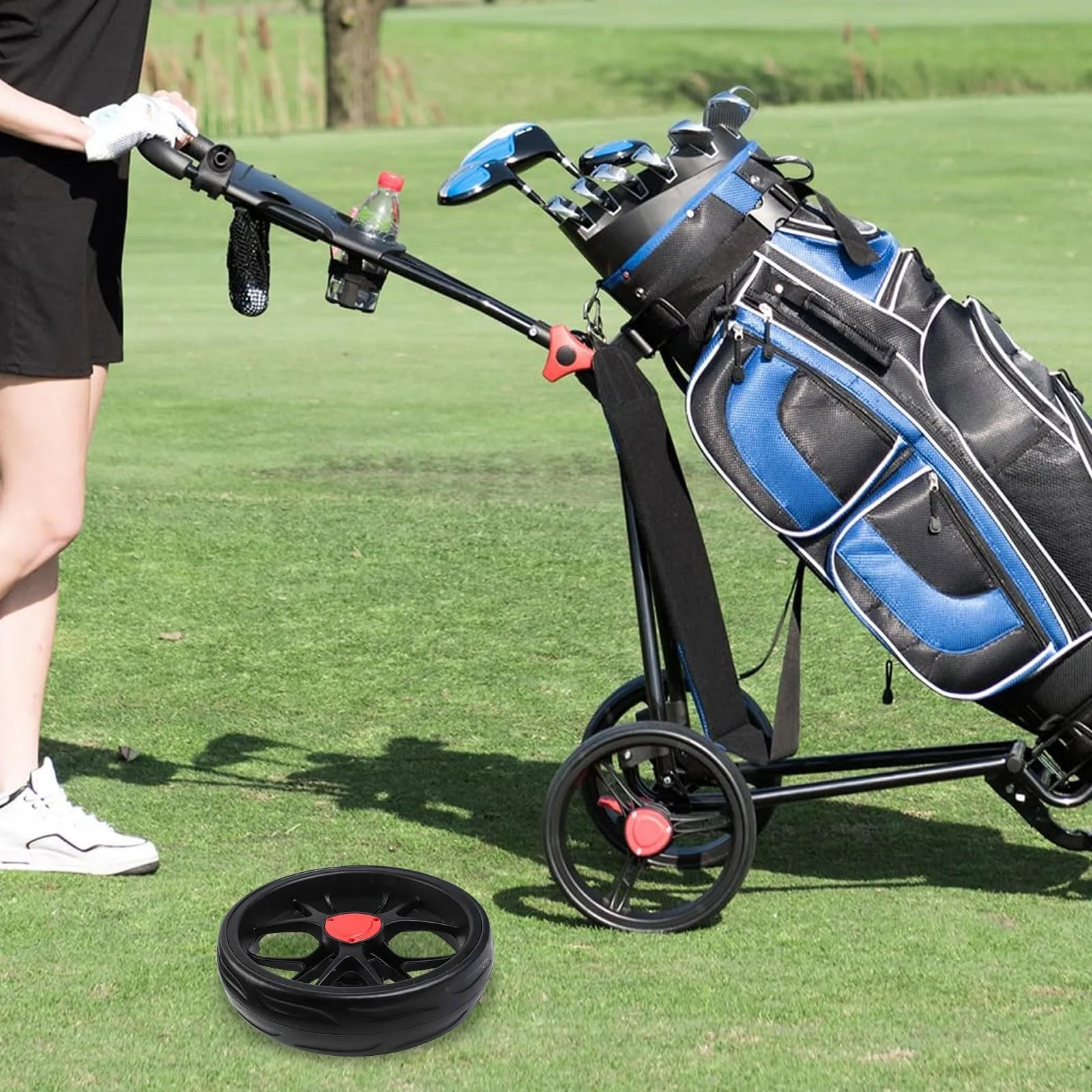 Generic 10-Inch Golf Trolley Wheel, 10mm Axle image 3