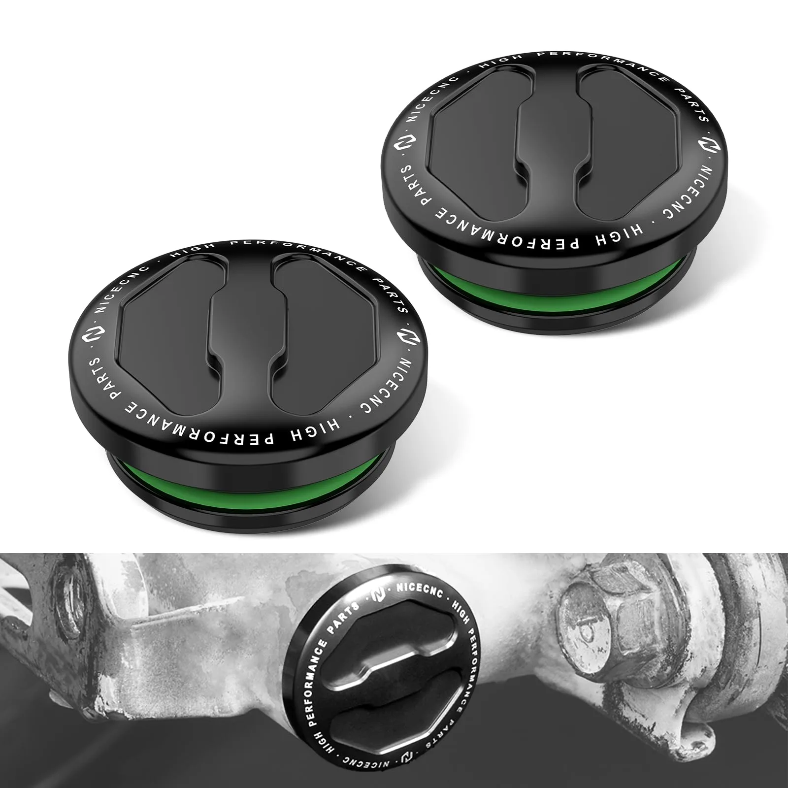 NICECNC Raptor 700/700R Frame Plug Covers
