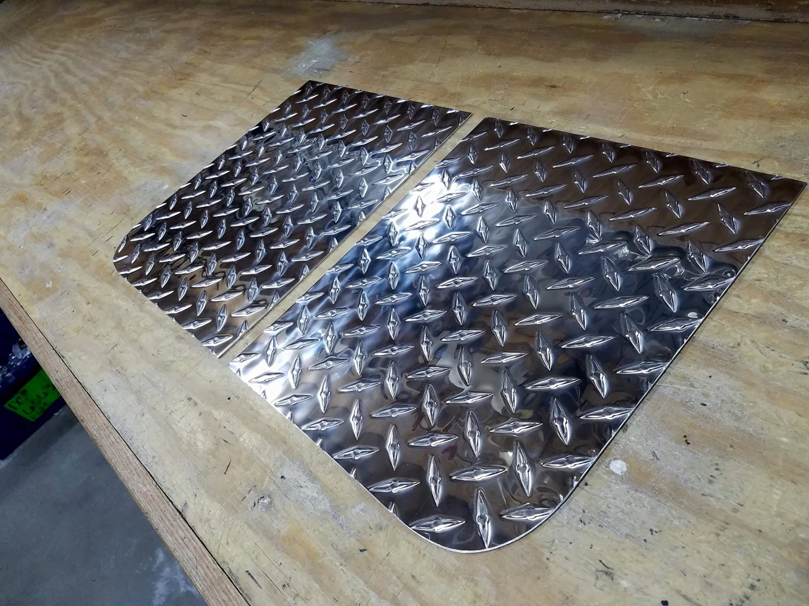 E-Z-GO Marathon Diamond Plate Bag Well Liner