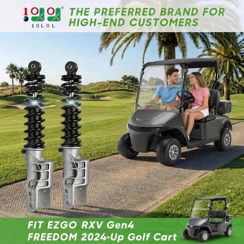 10L0L Front Shock Assembly for E-Z-GO RXV 2024+ image 2