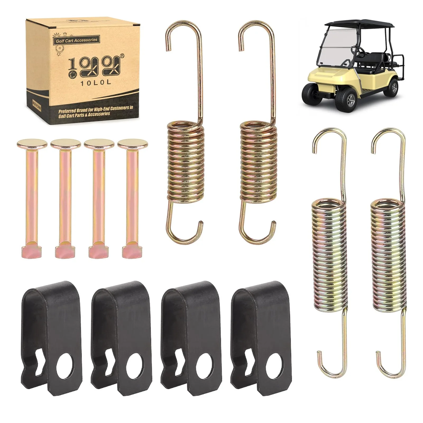 10L0L Brake Shoe Spring Kit for Club Car DS & Precedent