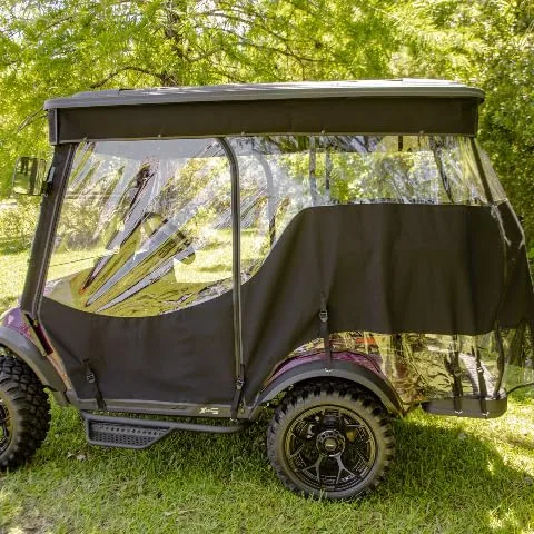 RED DOT Enclosure for MadJax XSeries X4 4-Passenger Golf Cart image 3