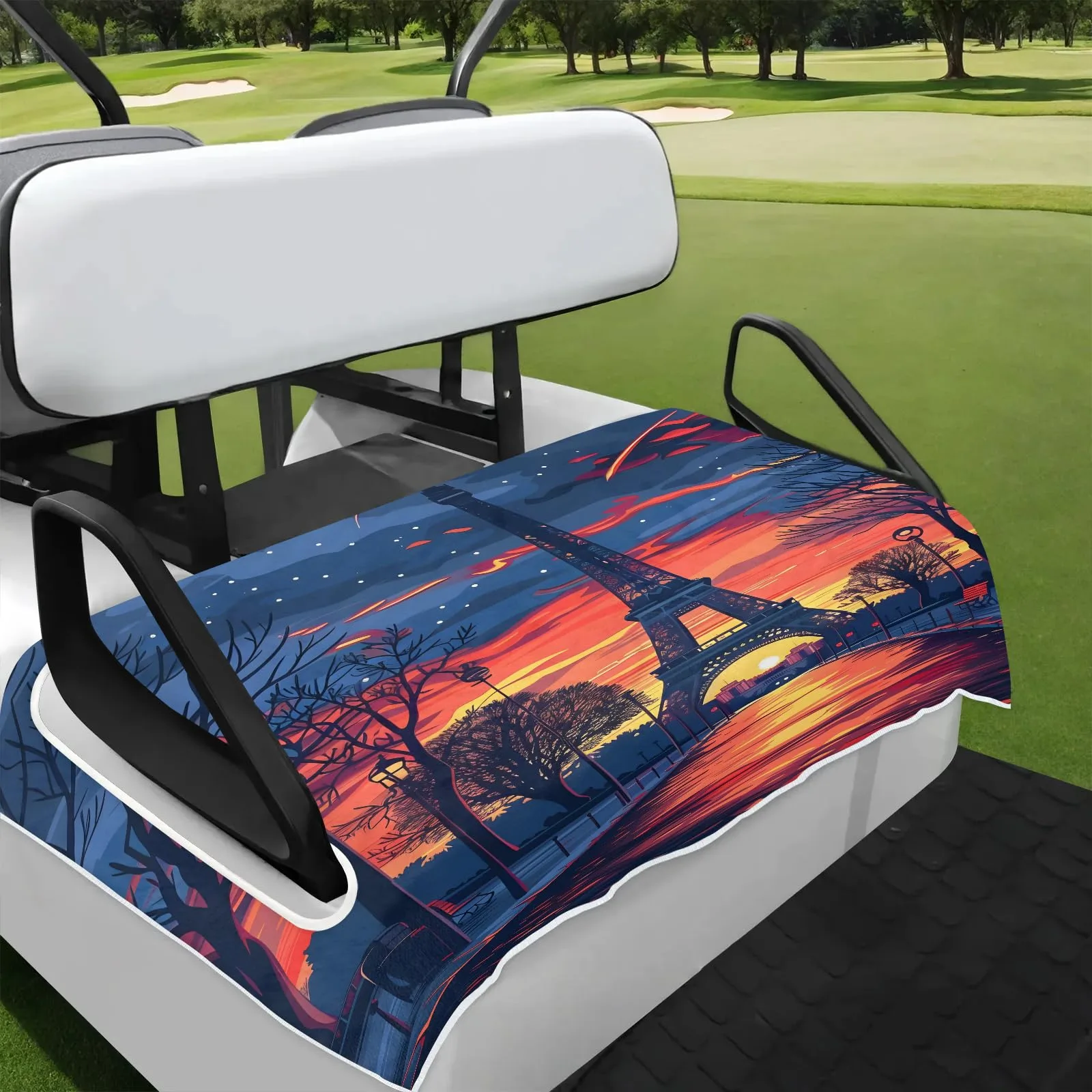 Tiveruda Golf Cart Seat Cover Blanket, 51 x 31 Inches