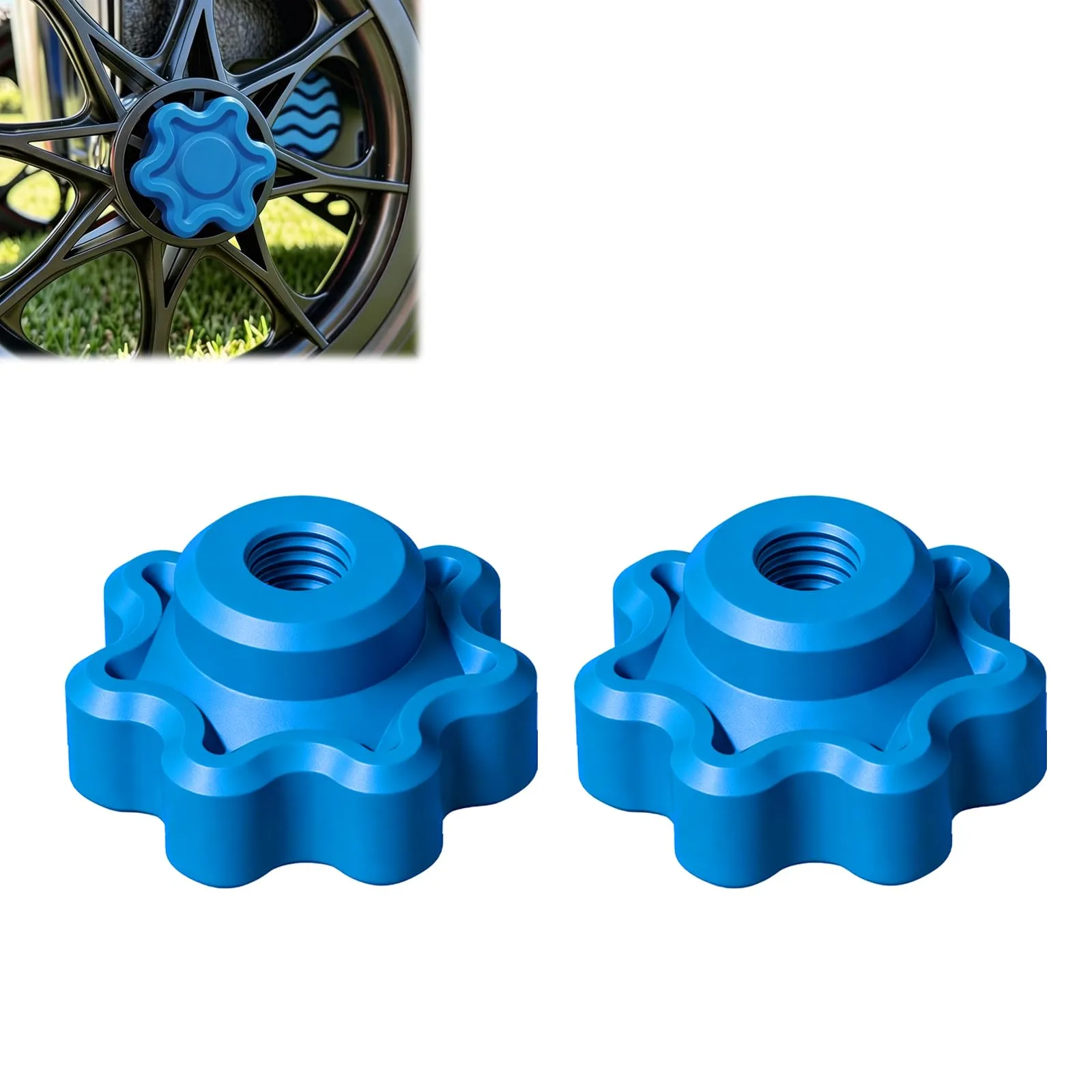Generic Wheel Nut Axle Knobs for Zuca Disc Golf Carts