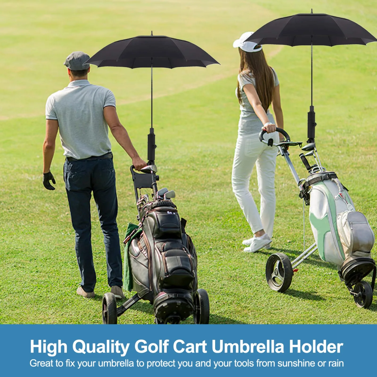 CurcKua Adjustable Golf Cart Umbrella Holder image 4