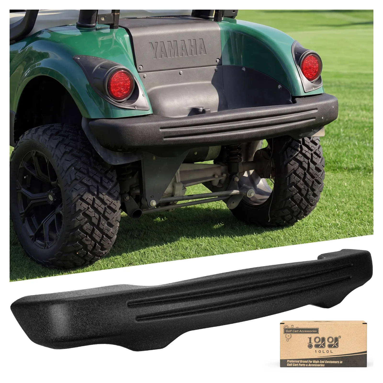10L0L Rear Bumper Cover for Yamaha G29/Drive JW1-K7540-11-00 (2007-2016)