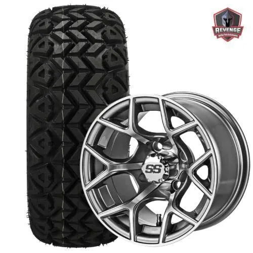 REVENGE 12-Inch Wheels and Tires for Epic E20 and E40 image 2