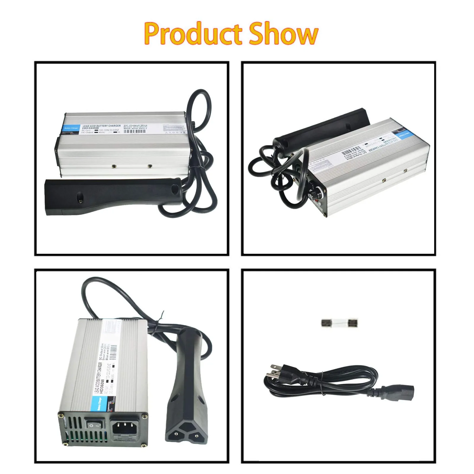 WFLNHB 48V 6A RXV Golf Cart Battery Charger image 2