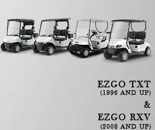 Kozip Gray Front Seat Cushions for E-Z-GO RXV/TXT image 4