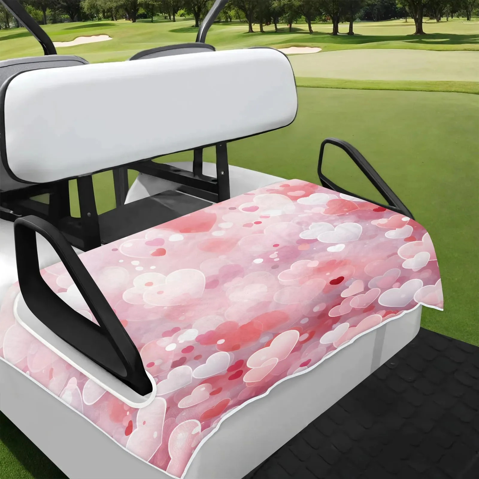 Tiveruda Golf Cart Seat Cover for Double Seats