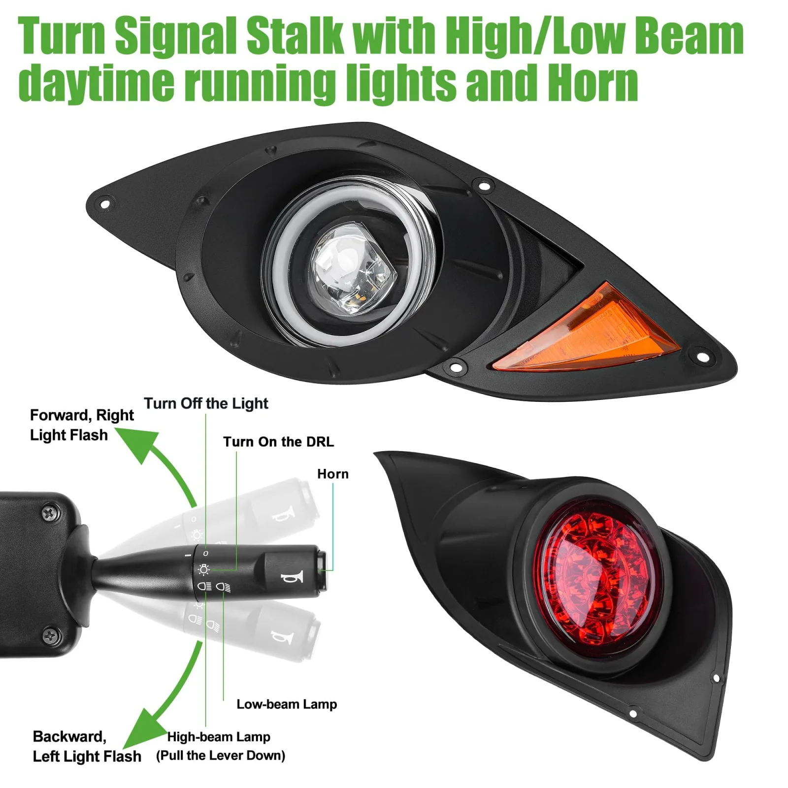 10L0L LED Light Kit for Yamaha G29 Drive (2007–2016) image 3