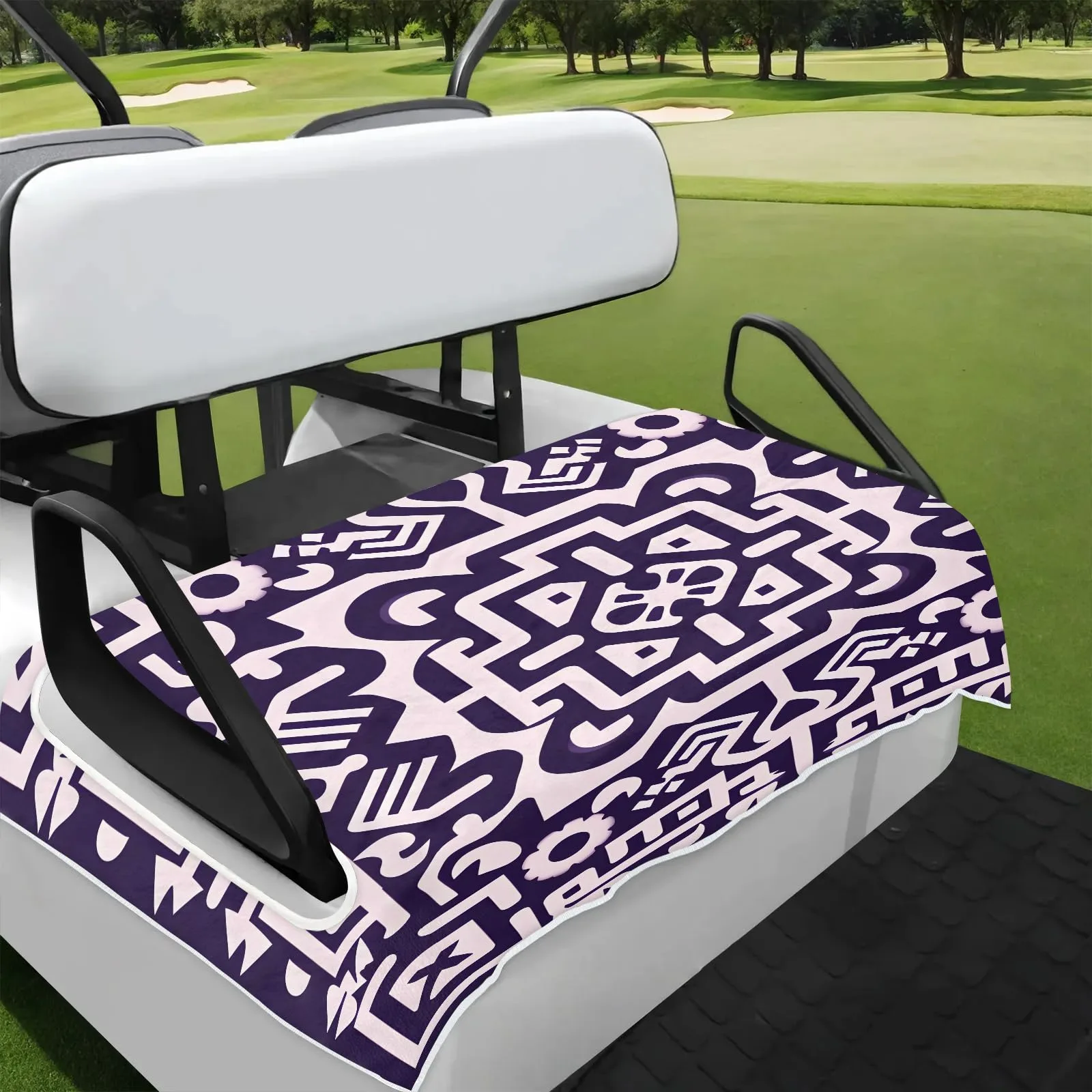 Tiveruda Golf Cart Seat Cover for Double Seats