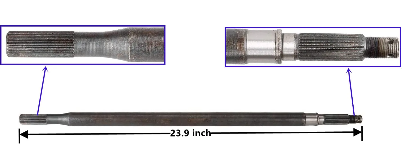 Dr.Acces Rear Axle Shaft for E-Z-GO TXT Electric Carts image 4