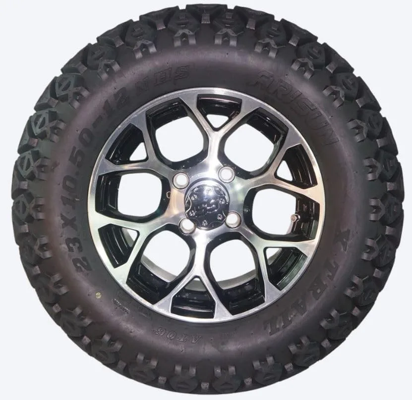 3G 6" Spindle Lift Kit with 12" Alpine Wheels K1925-New12 for Yamaha G29/Drive 2007-2016 image 3