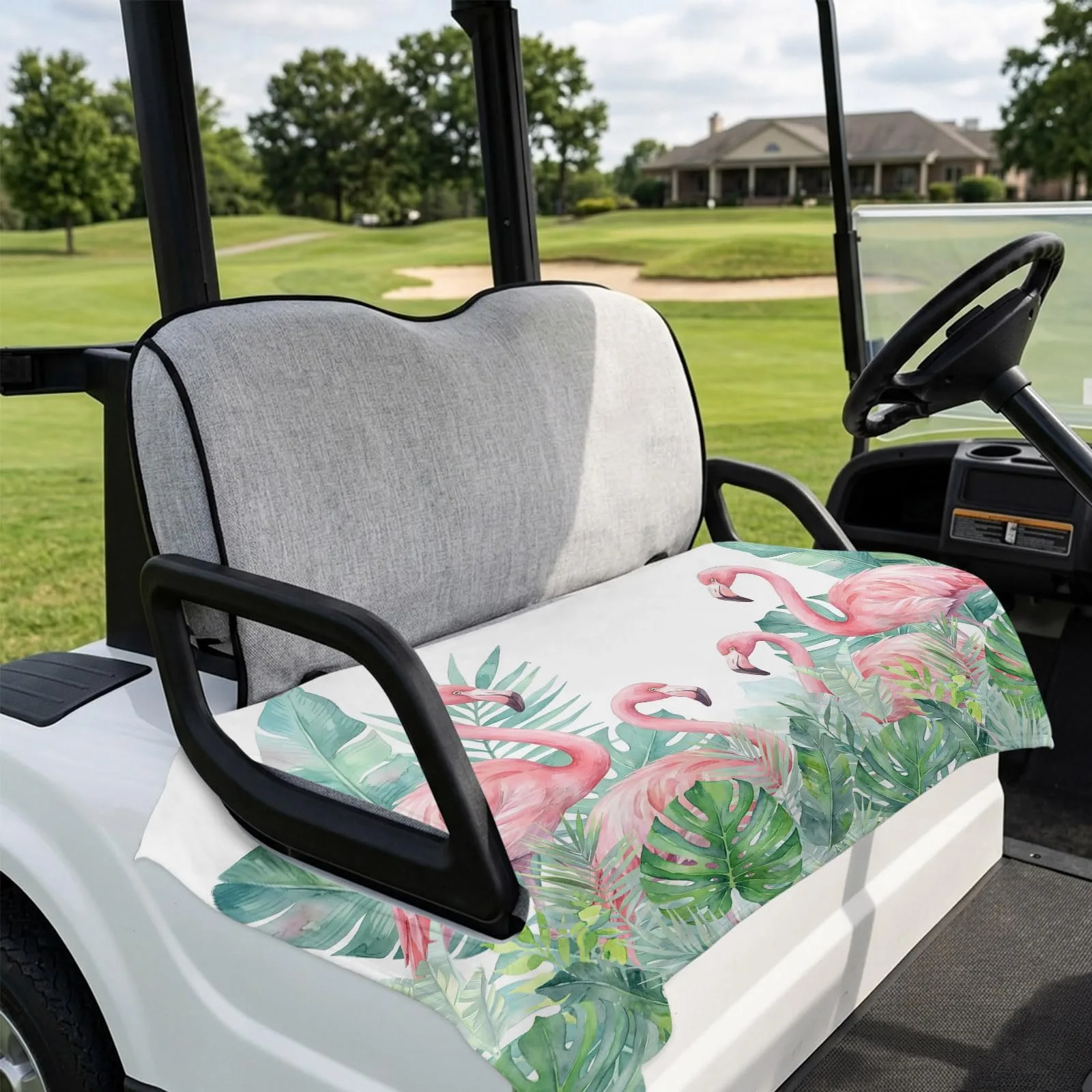 DecorLovee Golf Cart Seat Cover for 2-Seater Carts image 4