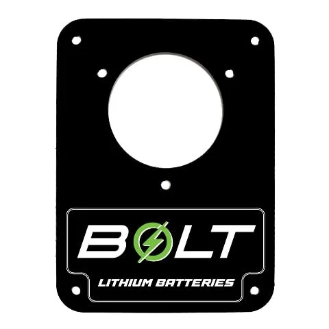 BOLT AC Hardware Dress-Up Plate for Golf Carts