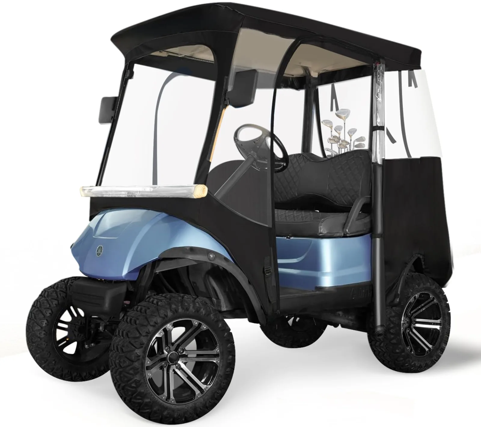 Xoxocos Golf Cart Enclosure for E-Z-GO TXT RXV