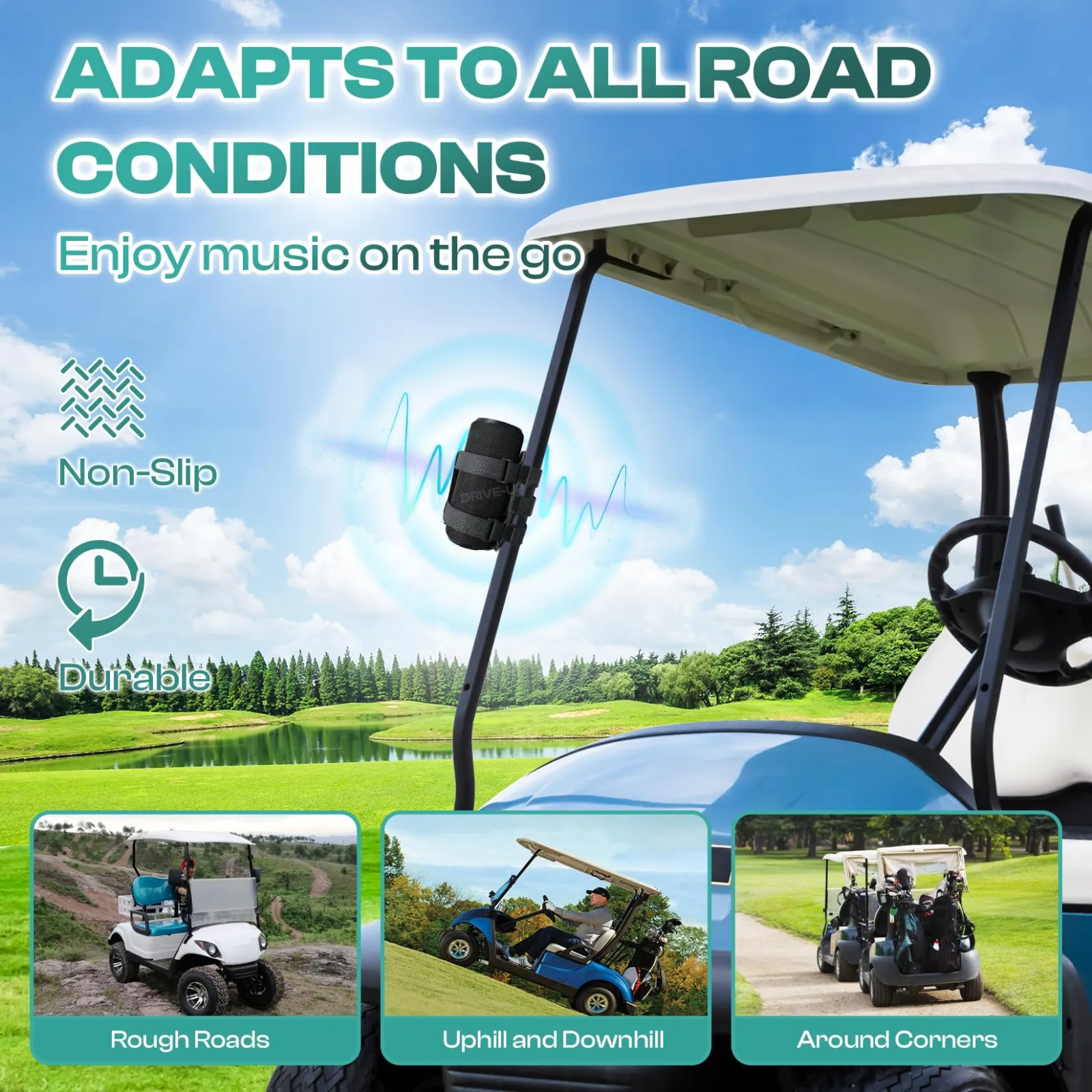 DRIVE UP Golf Cart Speaker Mount U0007 image 4