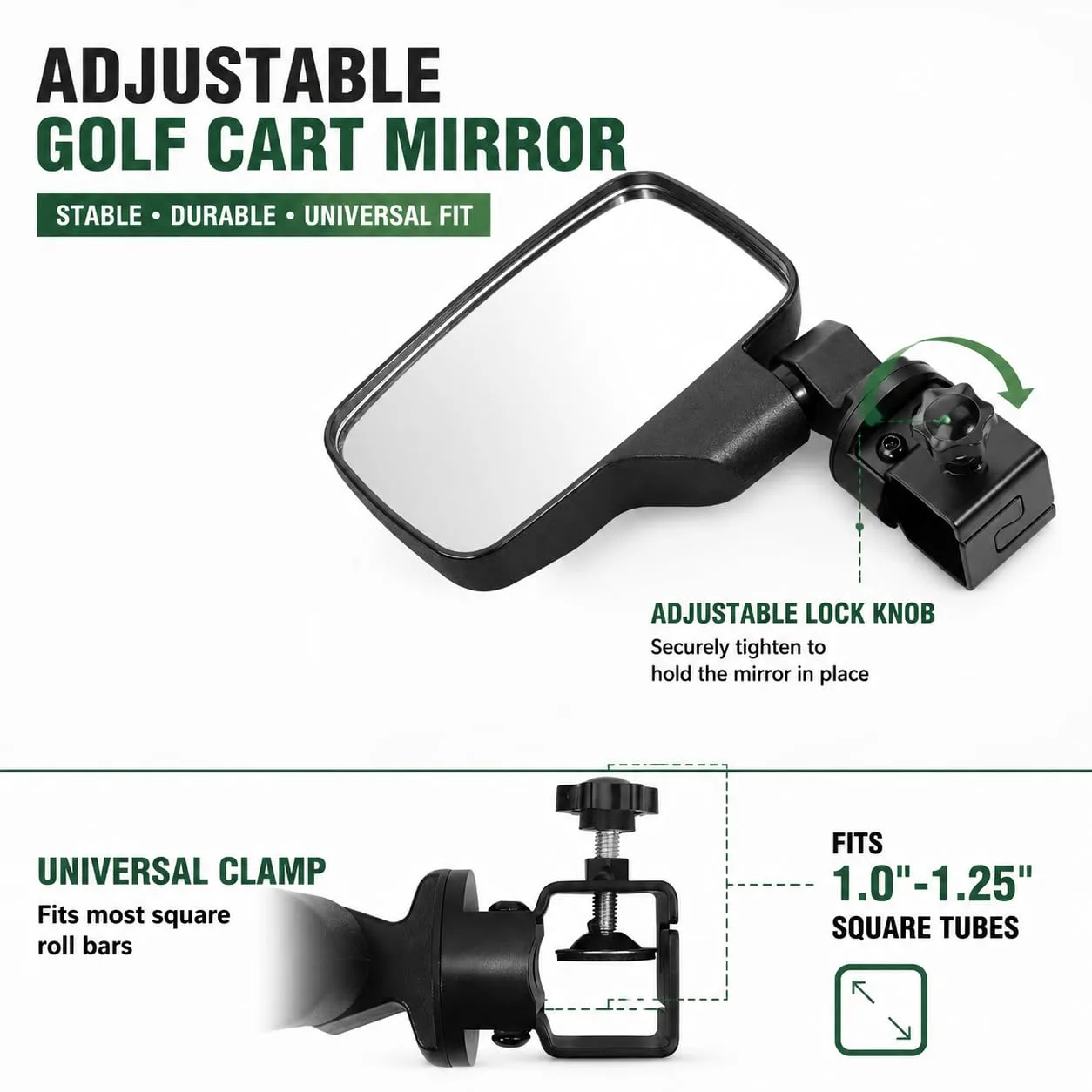 OYZUOAU Rearview Mirrors for Yamaha Drive2 QuieTech 2018-2026 image 3