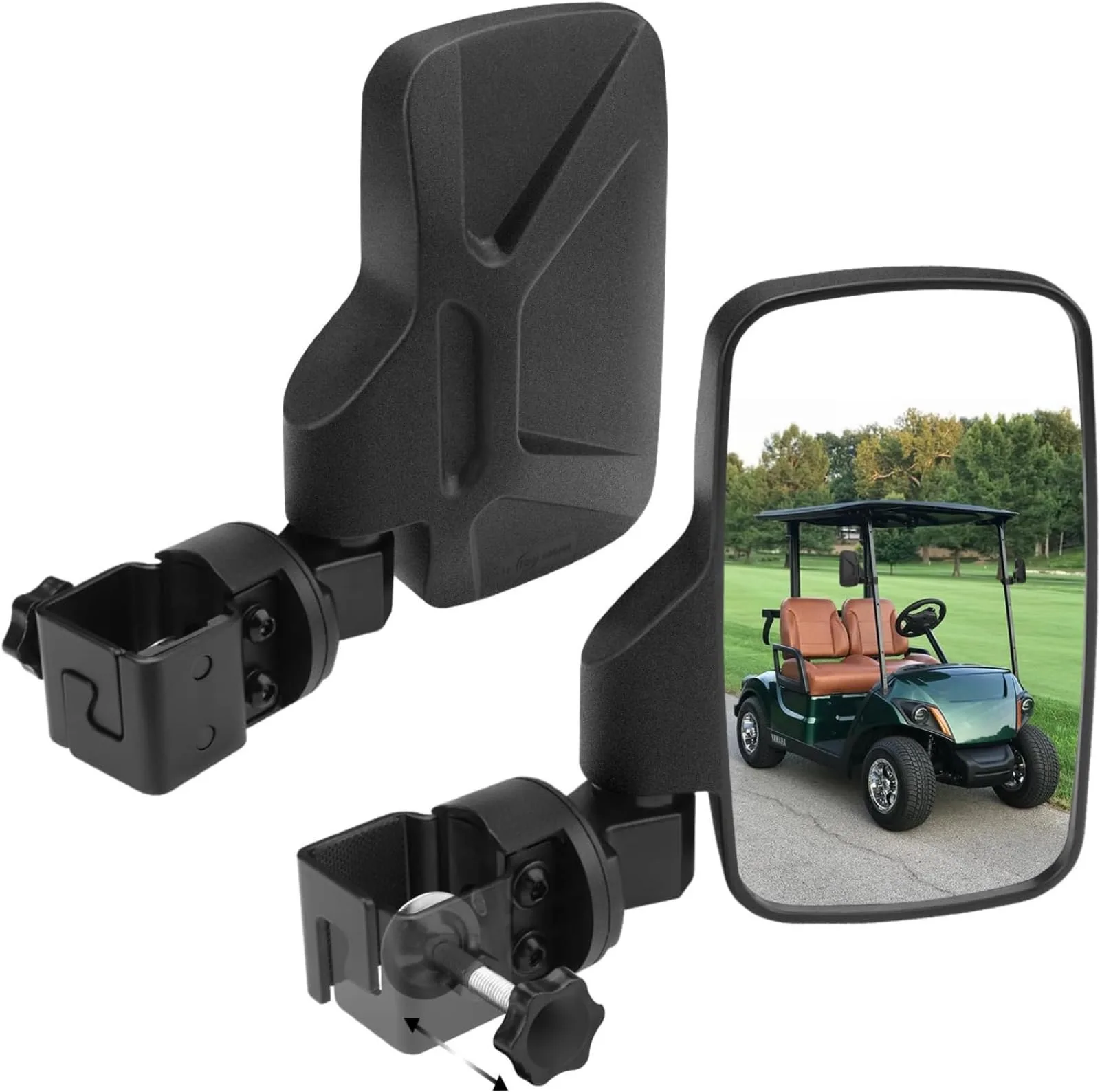 OYZUOAU Rearview Mirrors for Yamaha Drive2 QuieTech 2018-2026