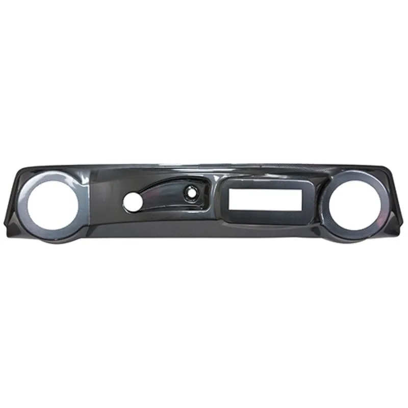 Club Car DS Golf Cart Dash, Carbon Fiber Finish