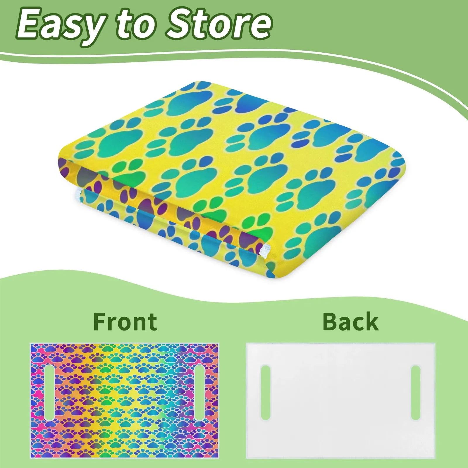Tiveruda Golf Cart Seat Cover for Double Seats, 51 x 31 in image 4