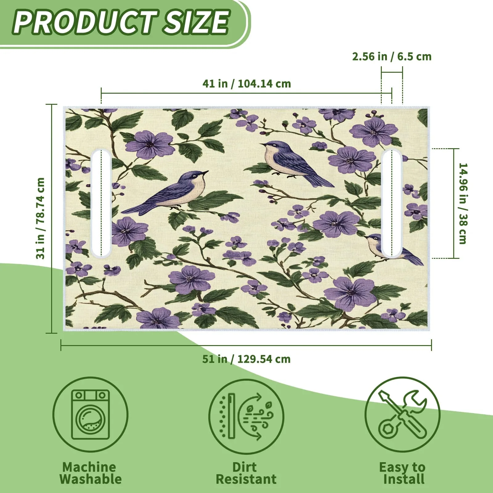 Tiveruda Golf Cart Seat Cover for Double Seats image 2