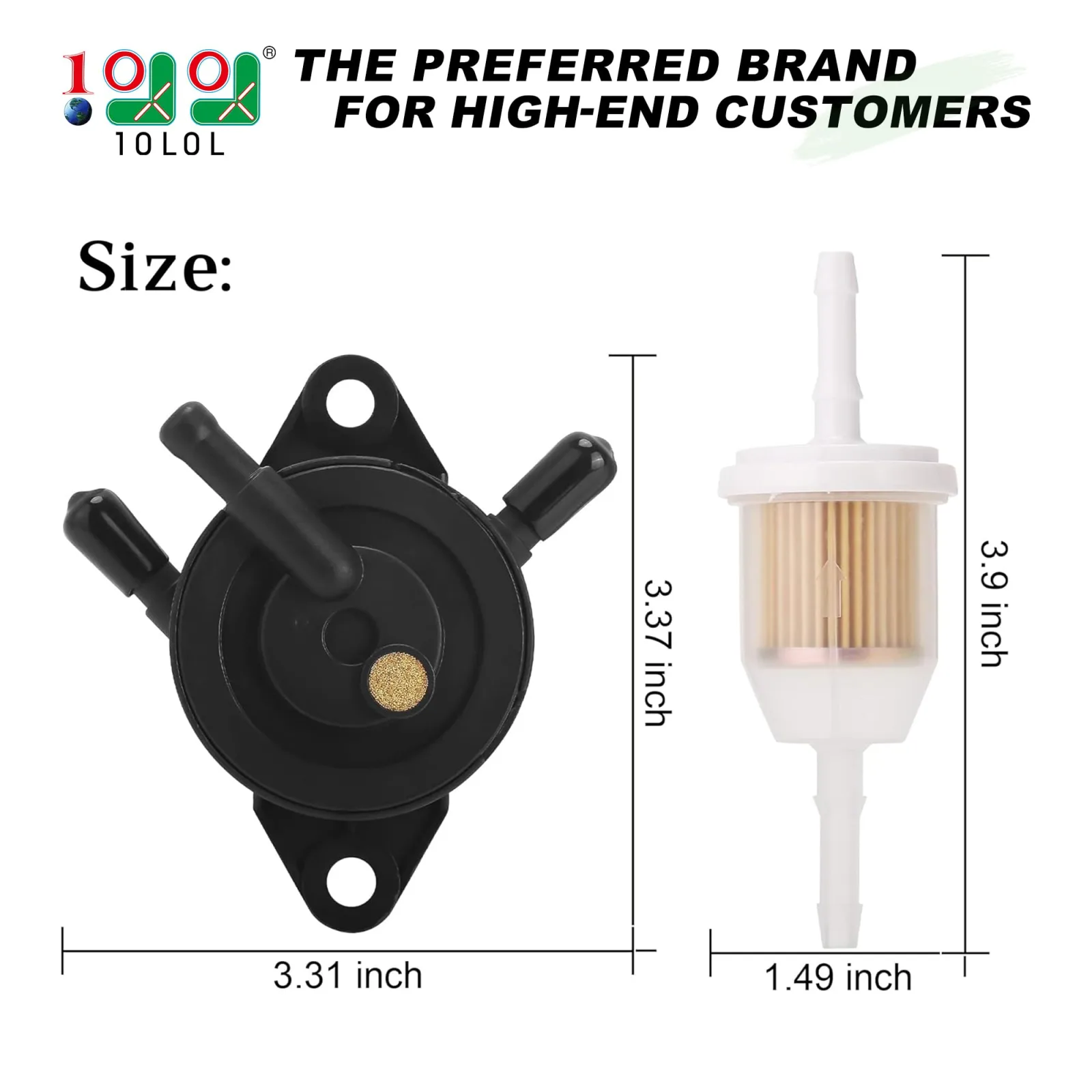 10L0L Fuel Pump Impulse Kit for Yamaha G16-G29 image 2