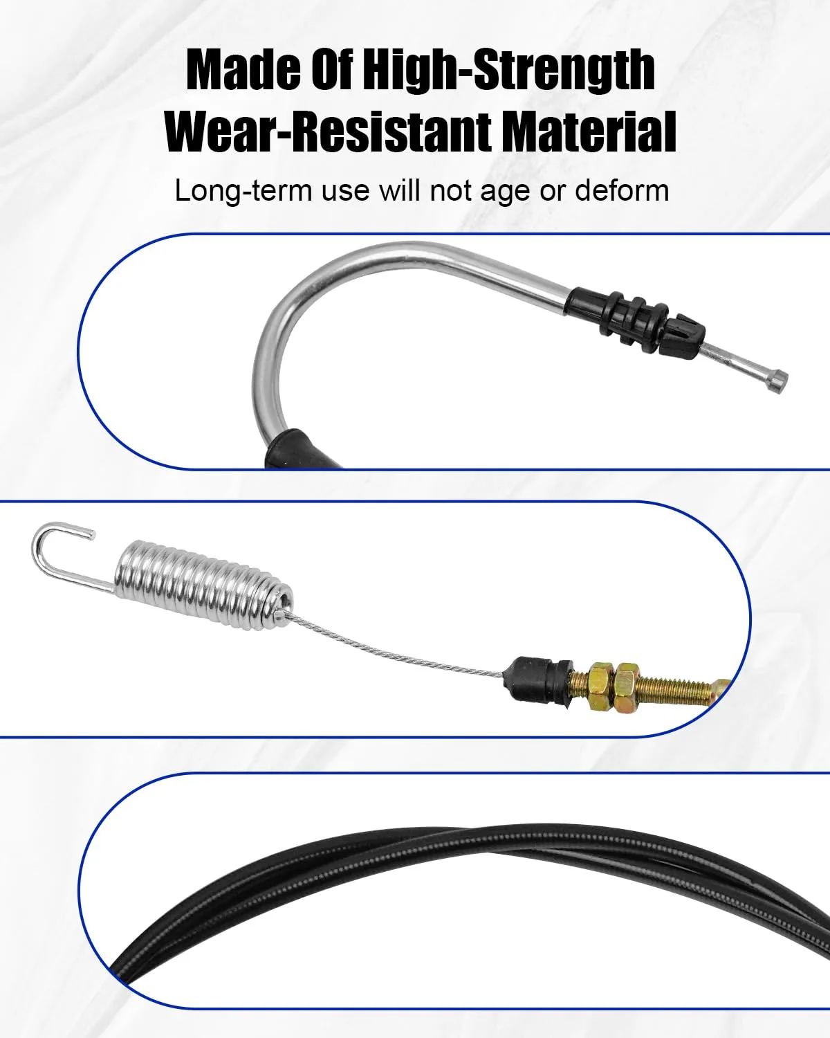HUFEWU Accelerator Throttle Cable for E-Z-GO TXT 2010-2025 image 4