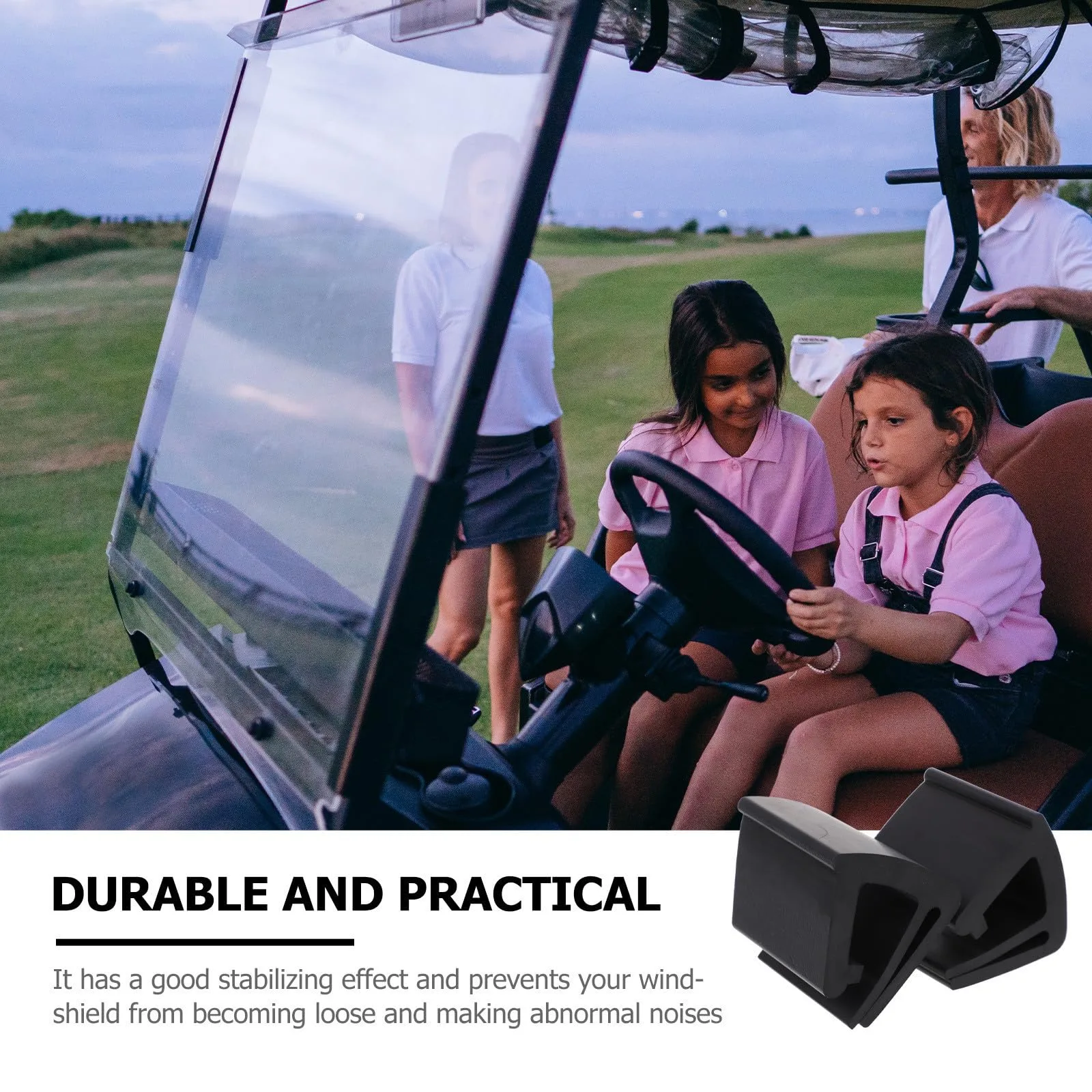 Happyyami Golf Cart Windshield Retaining Clips image 3