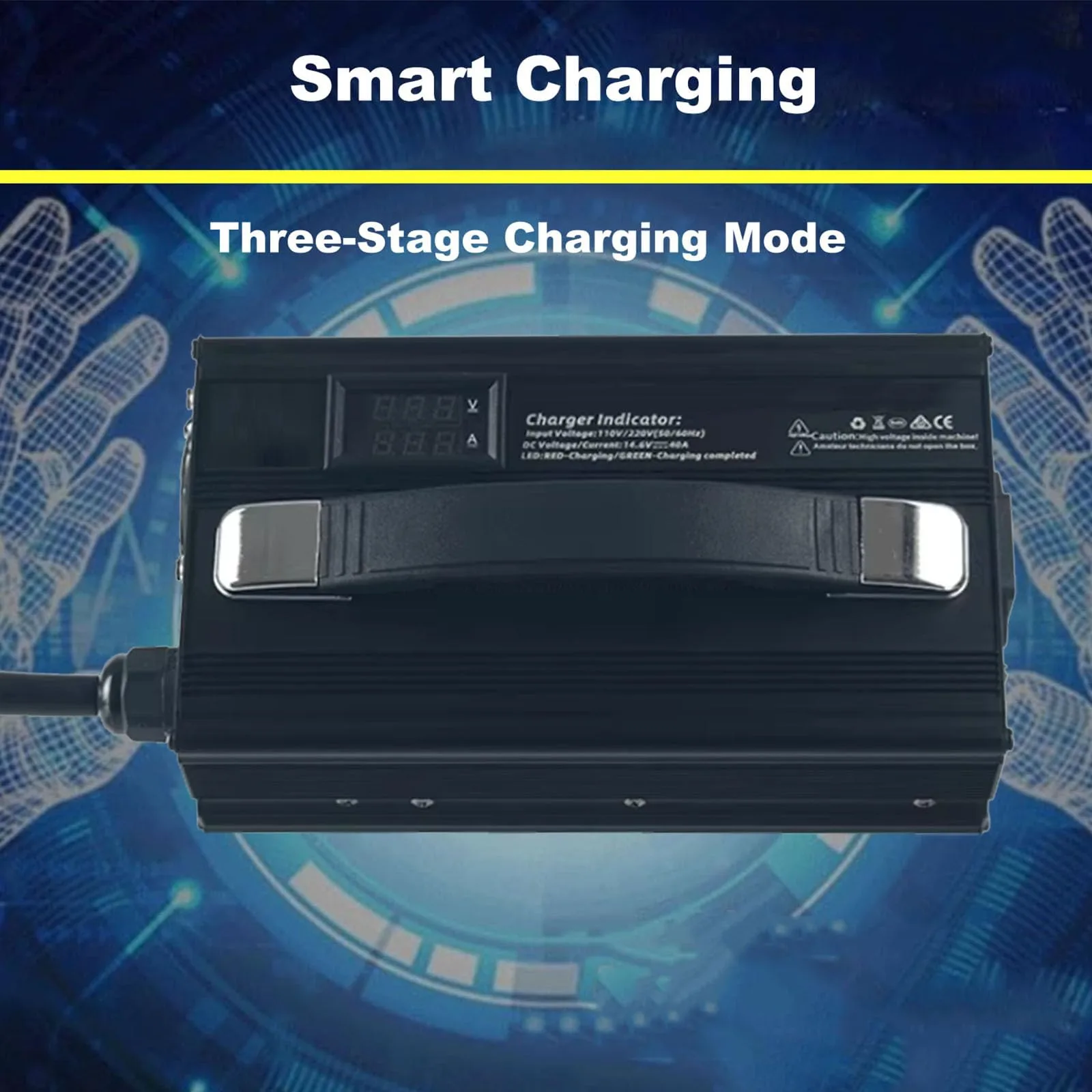 HYDTGZ 48V 18A Golf Cart Battery Charger image 4