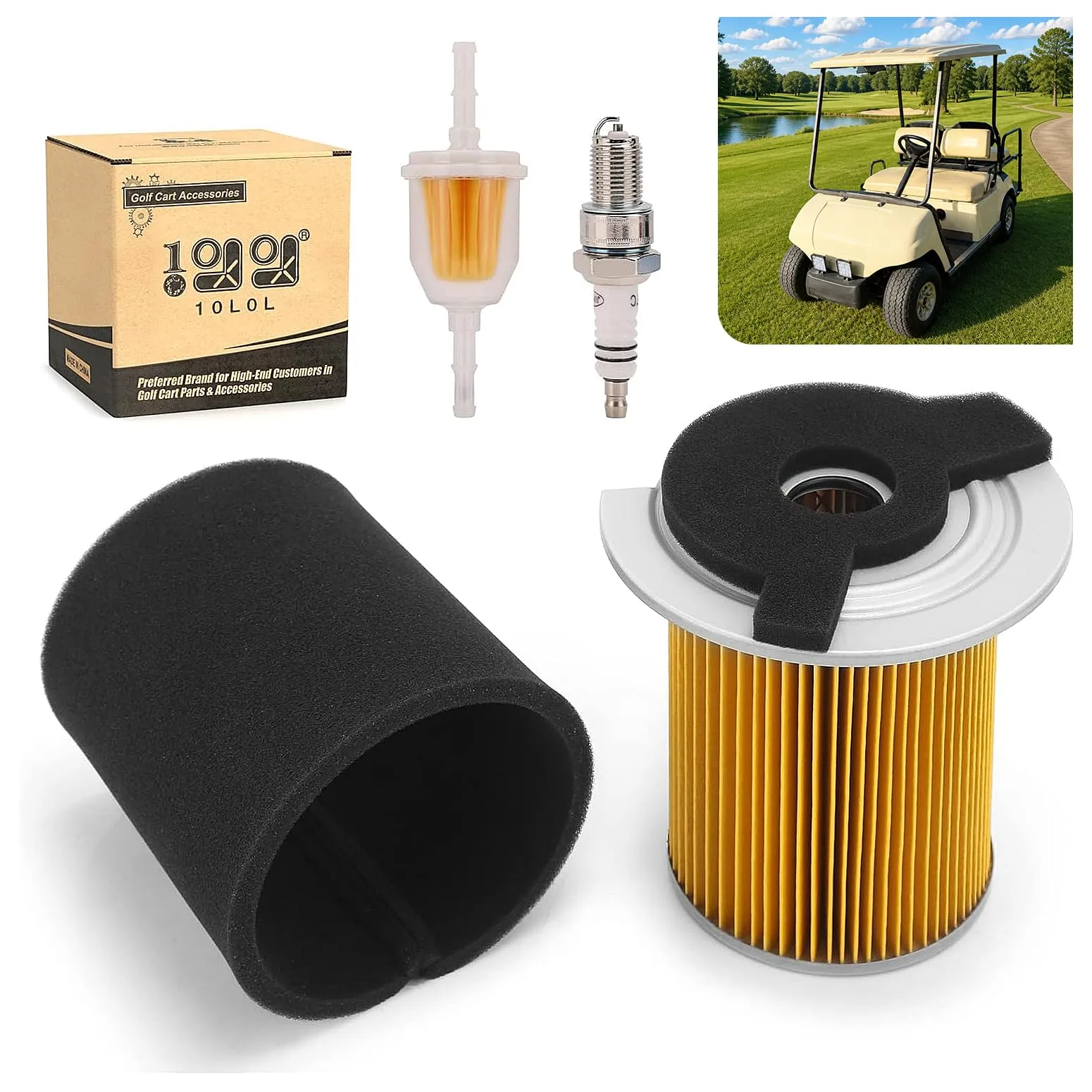 10L0L Tune-Up Kit for Yamaha G1 and G14 Gas Golf Carts