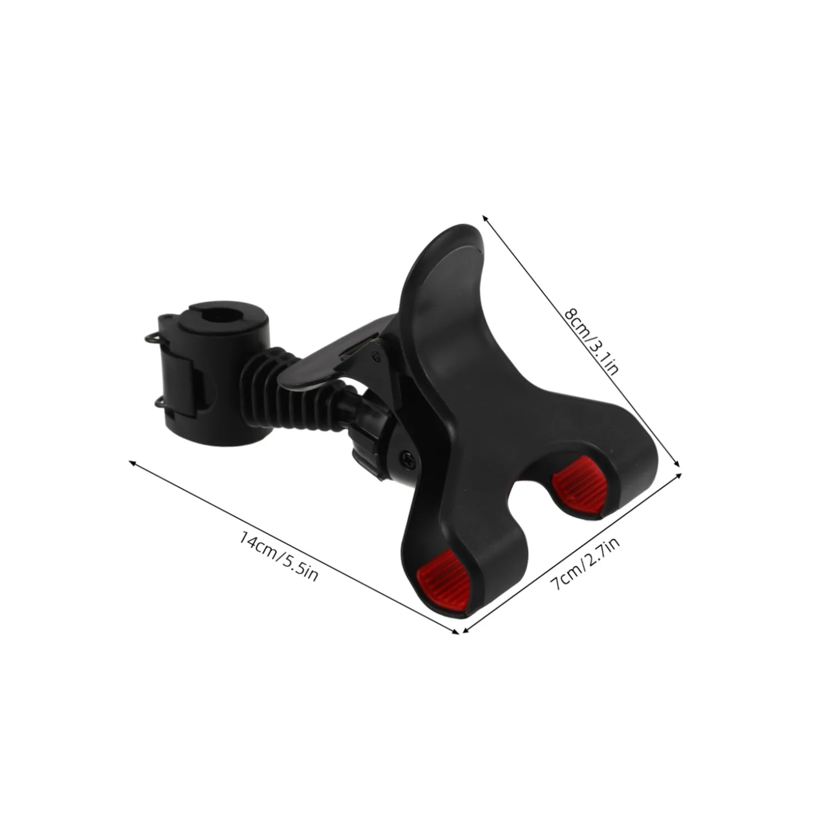 JUMPLAWN Golf Phone Holder — 360° Golf Cart Mount, Black image 2
